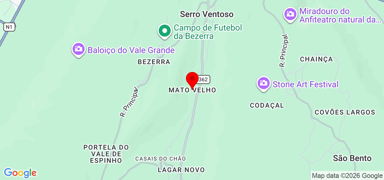 Vasco faiska - Leiria - Porto de Mós - Mapa
