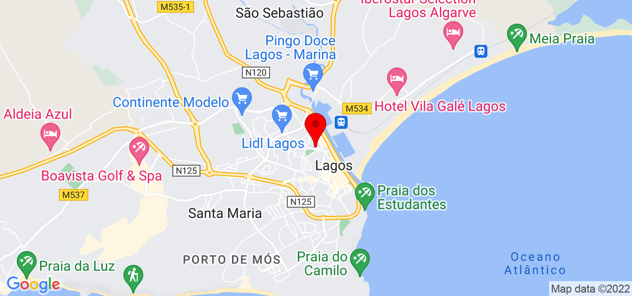 KARPATY BUILD - Faro - Lagos - Mapa