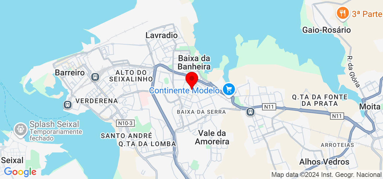 Jan Rocha - Setúbal - Moita - Carte