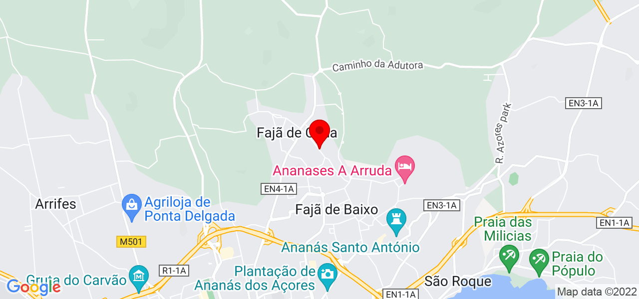 Guilherme Soares - Açores - Ponta Delgada - Mapa