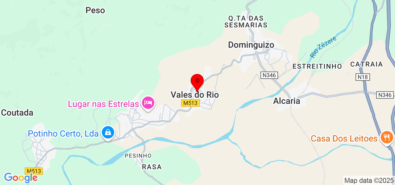 Edgar Lan&ccedil;a - Castelo Branco - Covilhã - Mapa