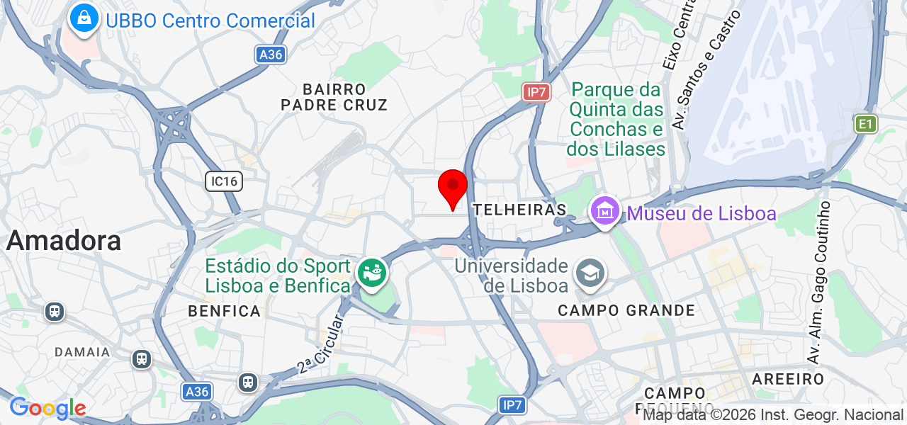Deiber Mora - Lisboa - Lisboa - Carte