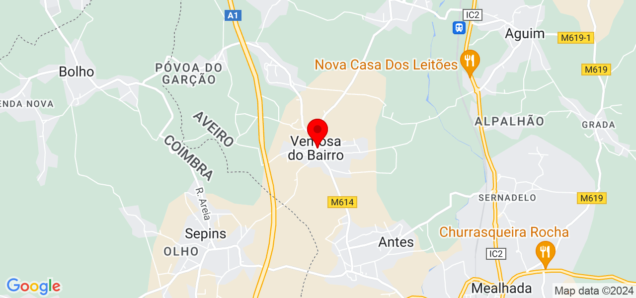 Nuno Nogueira - Aveiro - Mealhada - Mapa