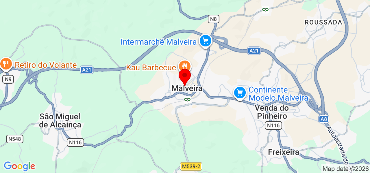 Roberto Clima Investe - Lisboa - Mafra - Carte