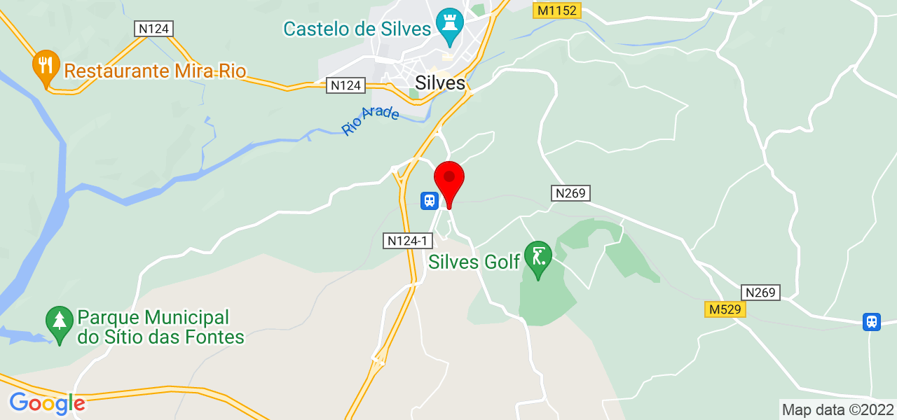 Goretti Amite - Faro - Silves - Mapa