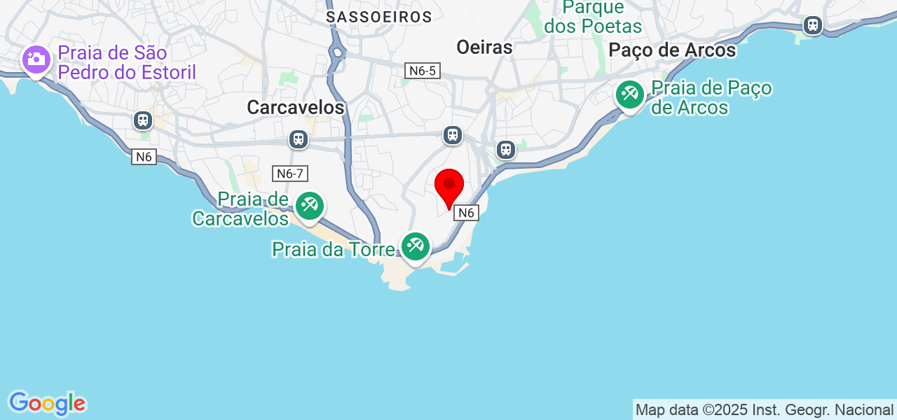 Mayara Trajano - Lisboa - Oeiras - Map