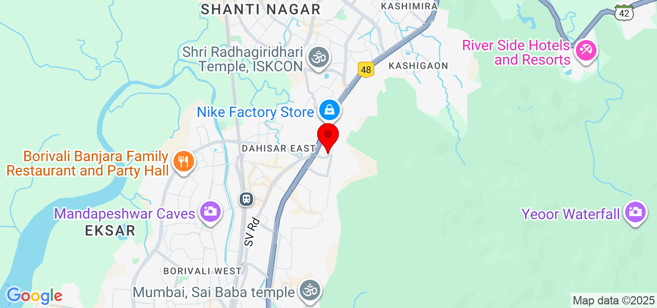 Akshay - Mumbai - Dahisar East - Map