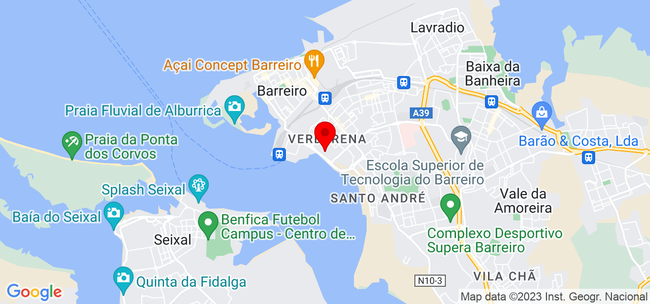 Promessaprazivel LDA - Setúbal - Barreiro - Mapa