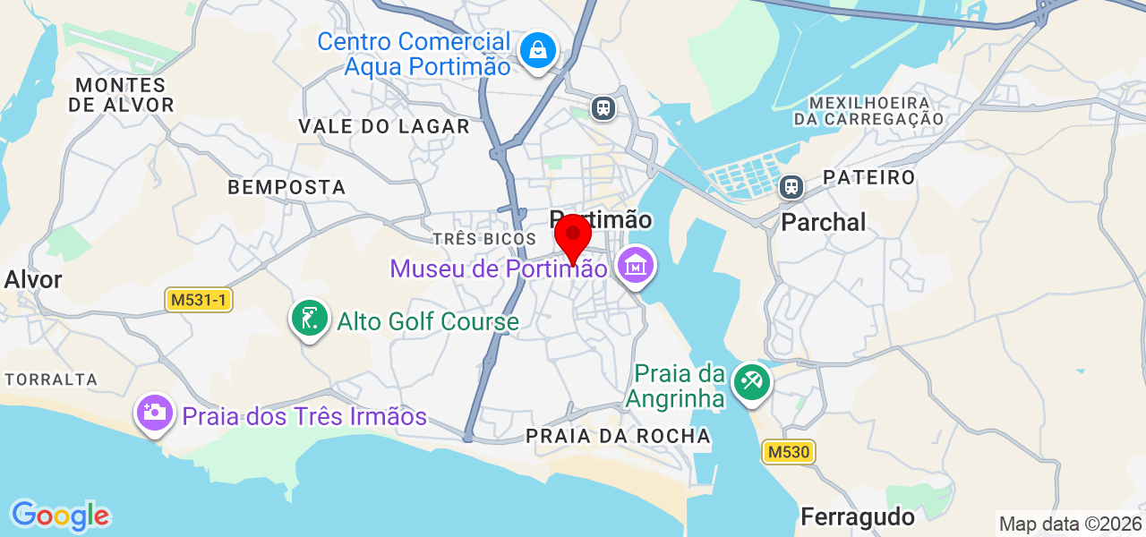 Ivo Ibraim - Faro - Portimão - Mapa