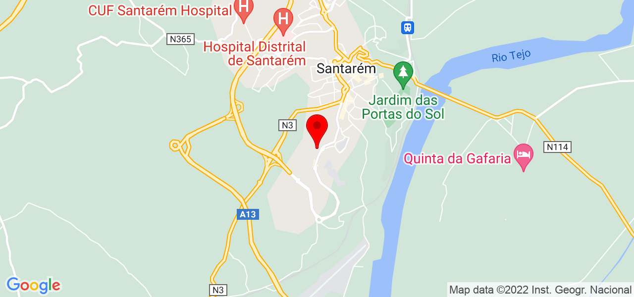 Douglas Ferreira - Santarém - Santarém - Mapa