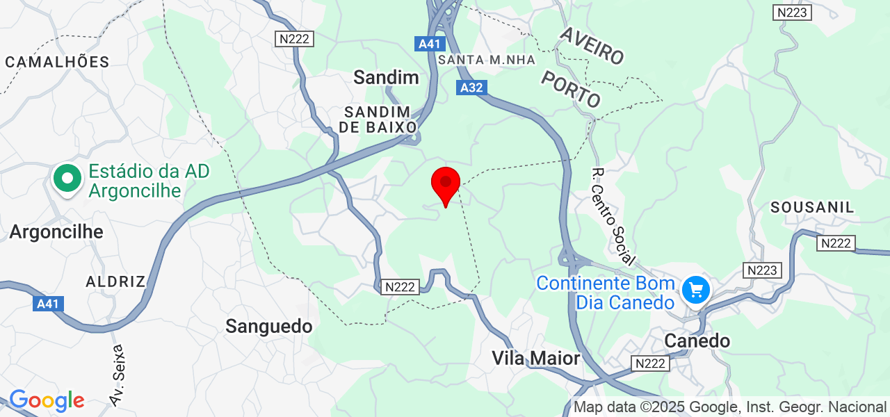 Bratchou - Porto - Vila Nova de Gaia - Map