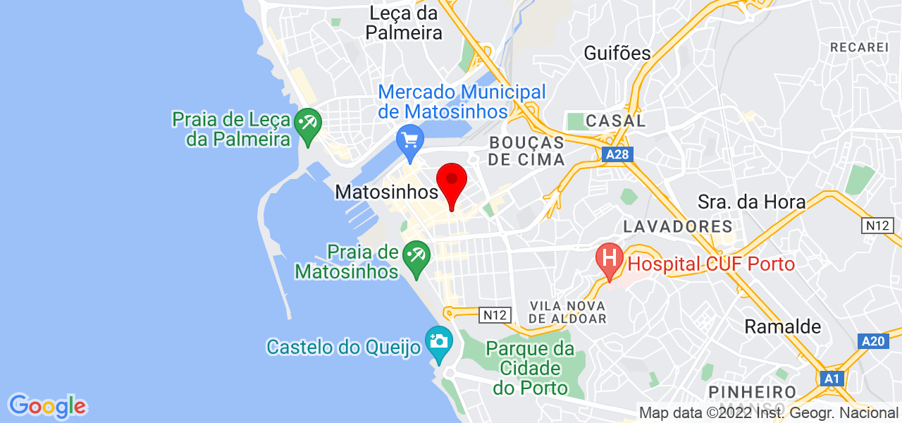 No Place Like Home &reg; - Porto - Matosinhos - Mapa
