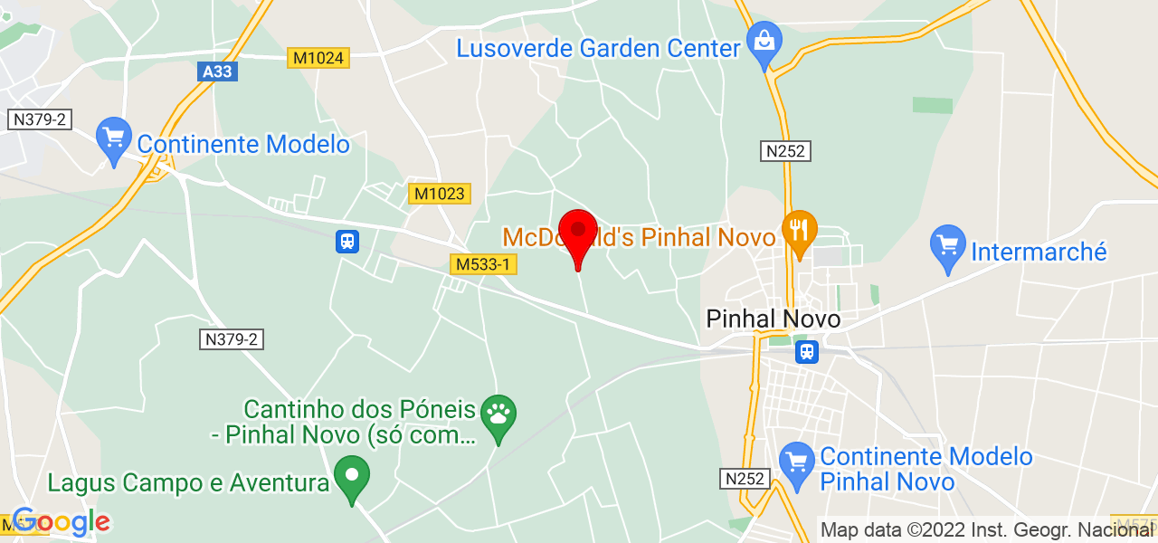 carlos lopes - Setúbal - Palmela - Karte