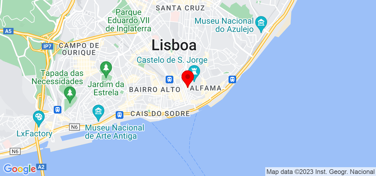 Isabel Brito e Cunha - Lisboa - Lisboa - Mapa