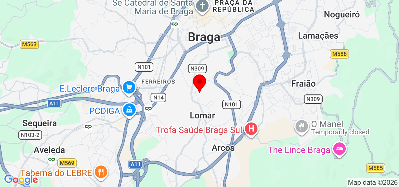 Mauroft8 - Braga - Braga - Mapa