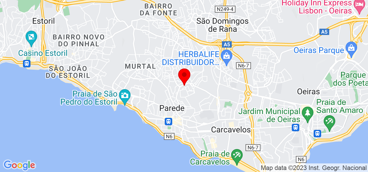 Pedro Lagoa de Carvalho - Lisboa - Cascais - Mapa