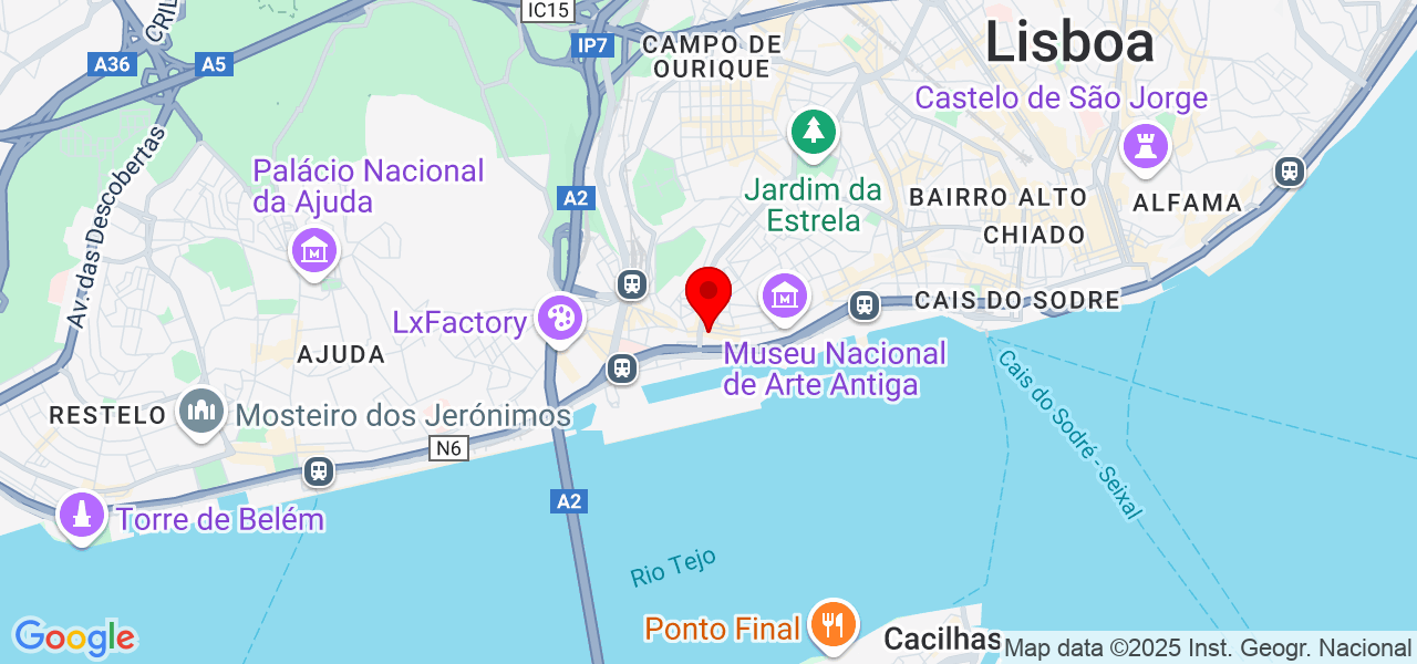 Marcos Damon - Lisboa - Lisboa - Mapa