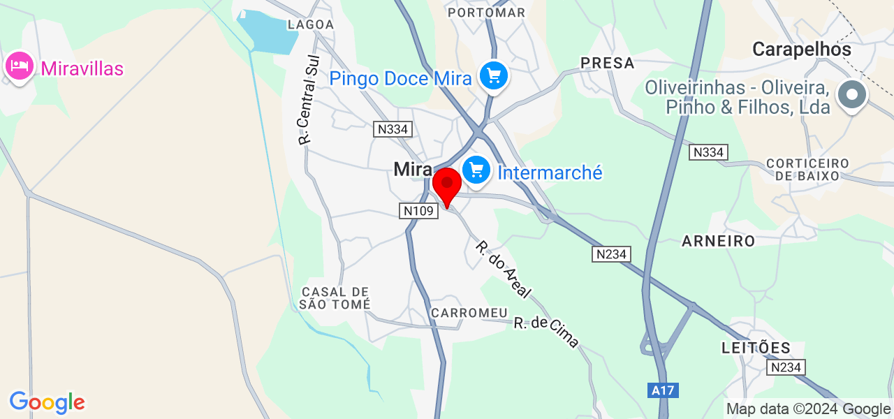 Lennov.santos - Coimbra - Mira - Mapa
