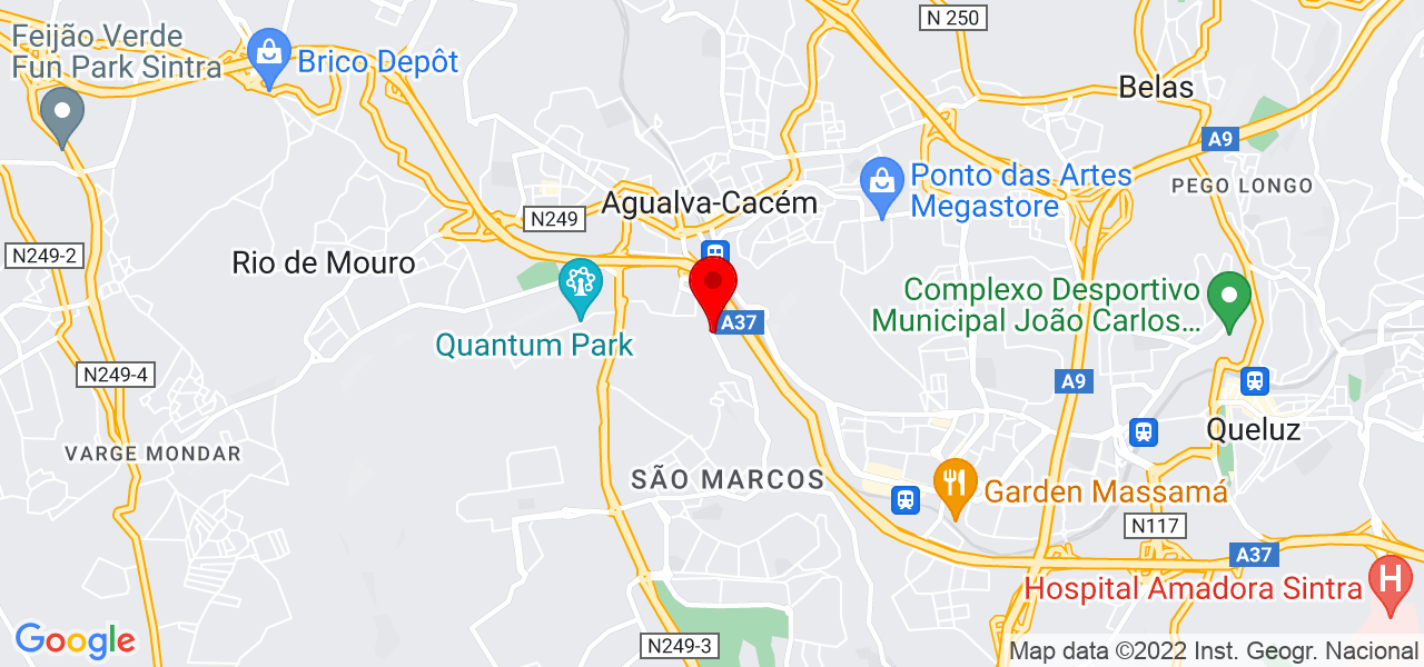 Xavier - Lisboa - Sintra - Mapa