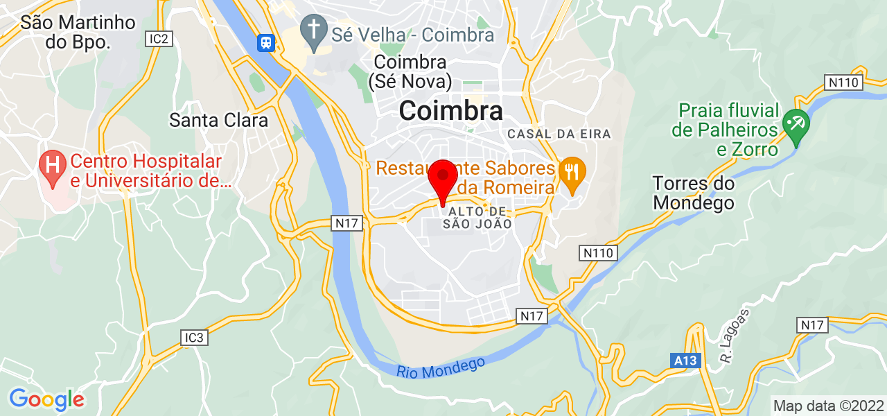 Kontabile - Coimbra - Coimbra - Mapa