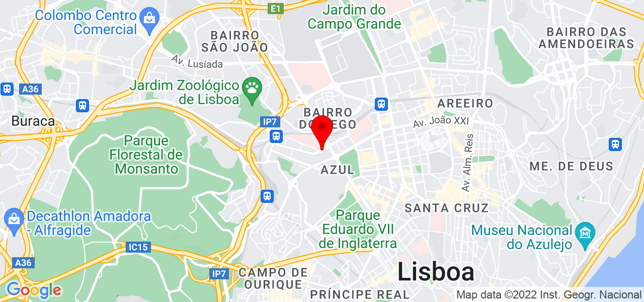 Prime Yield - Lisboa - Lisboa - Mapa