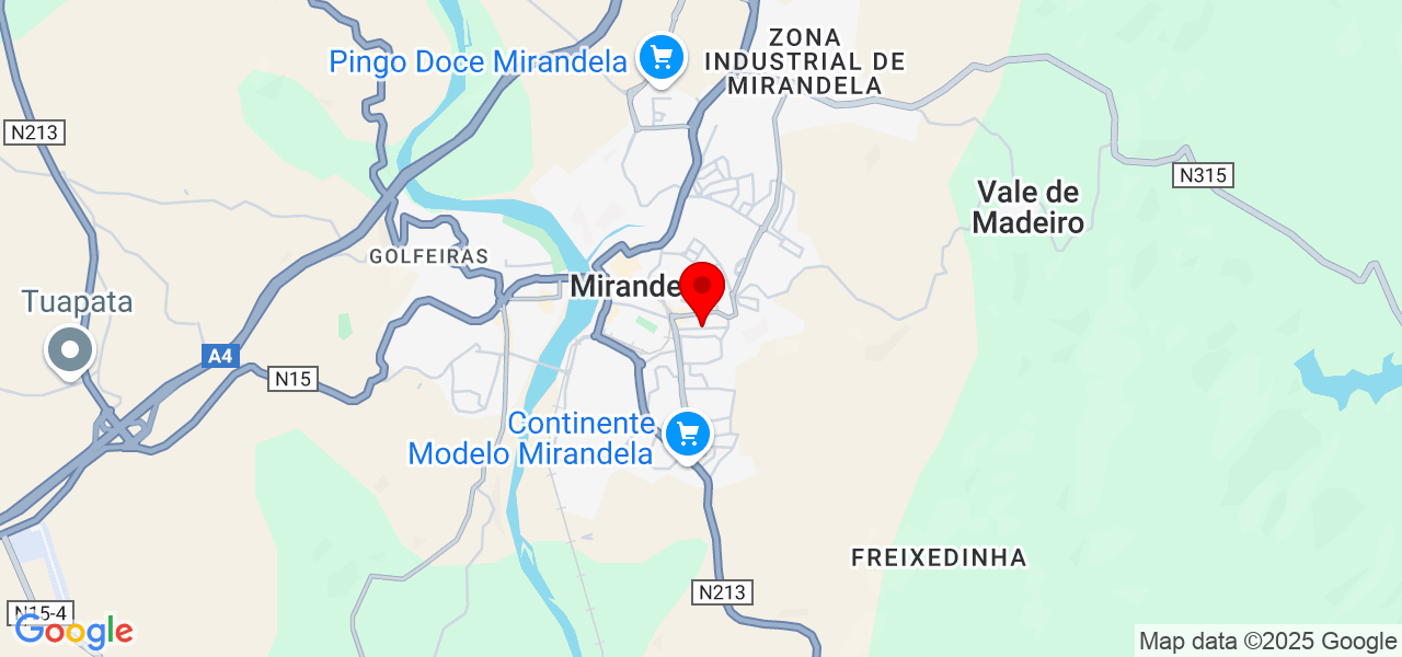 Mary - Bragança - Mirandela - Map