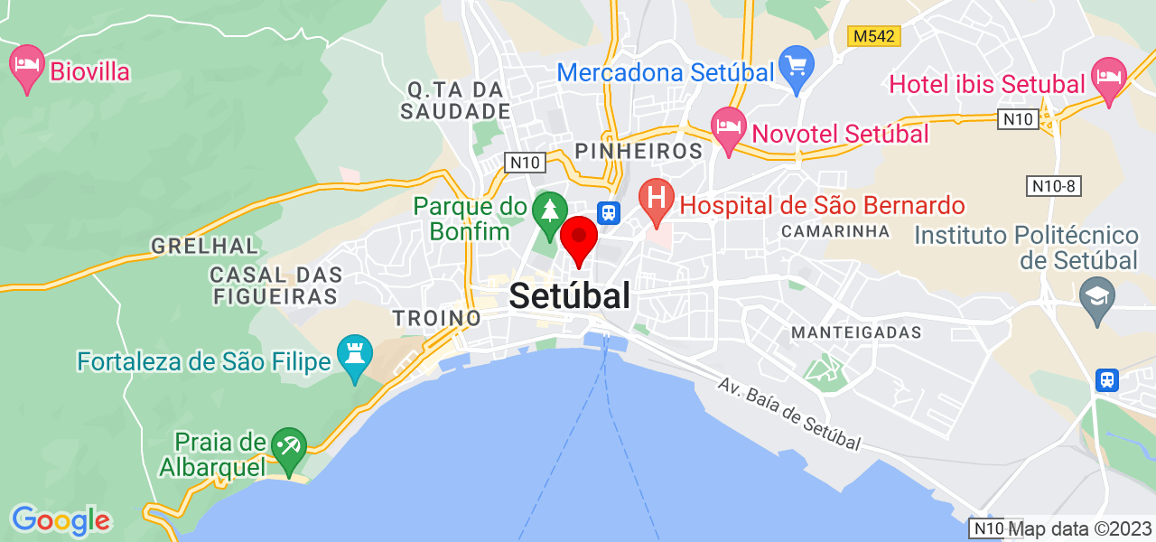 Sheila Fonseca - Setúbal - Setúbal - Mapa