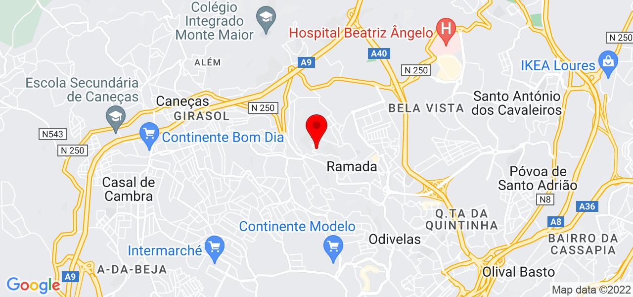 RUSLAN - Lisboa - Odivelas - Mapa