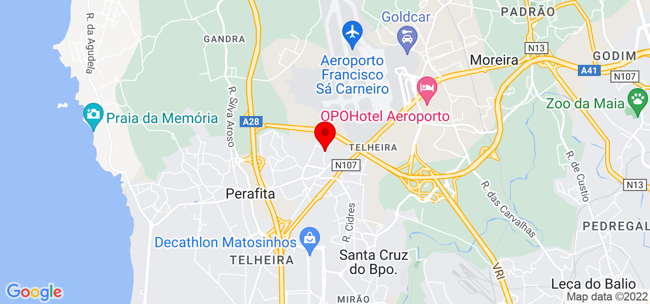 Bruno Vides - Porto - Matosinhos - Mapa