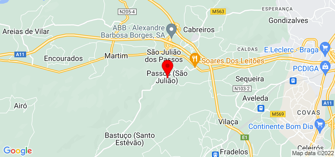 João Morgado - Braga - Braga - Map