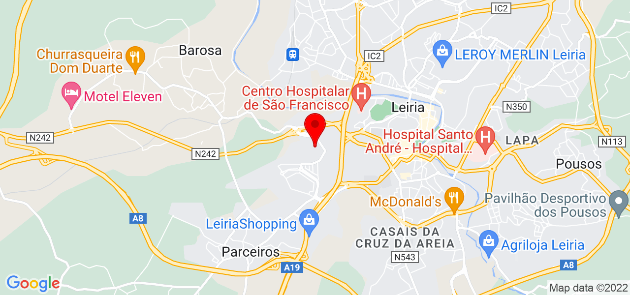 Aura Vertical - Leiria - Leiria - Karte