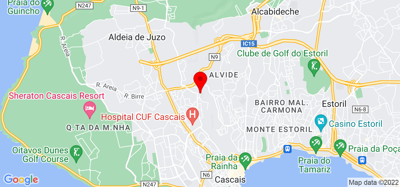 Carlos Silva - Lisboa - Cascais - Mapa