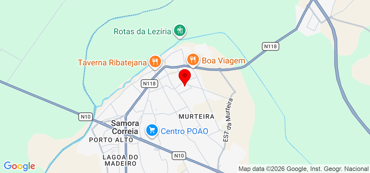 Yasmin Komatsubara - Santarém - Benavente - Mapa