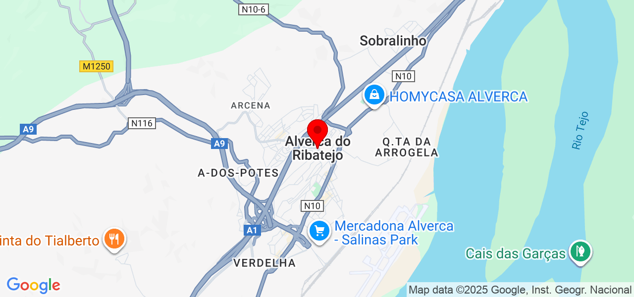 Pedro Holanda - Lisboa - Vila Franca de Xira - Karte