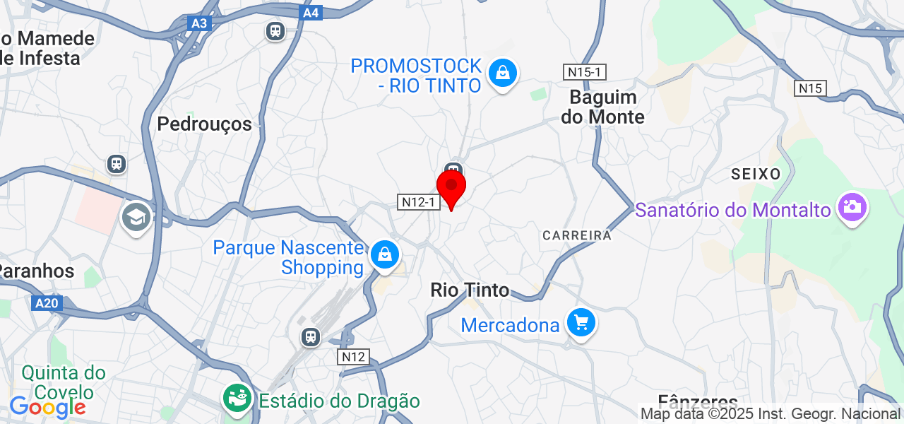 Beatriz Gama - Porto - Gondomar - Karte