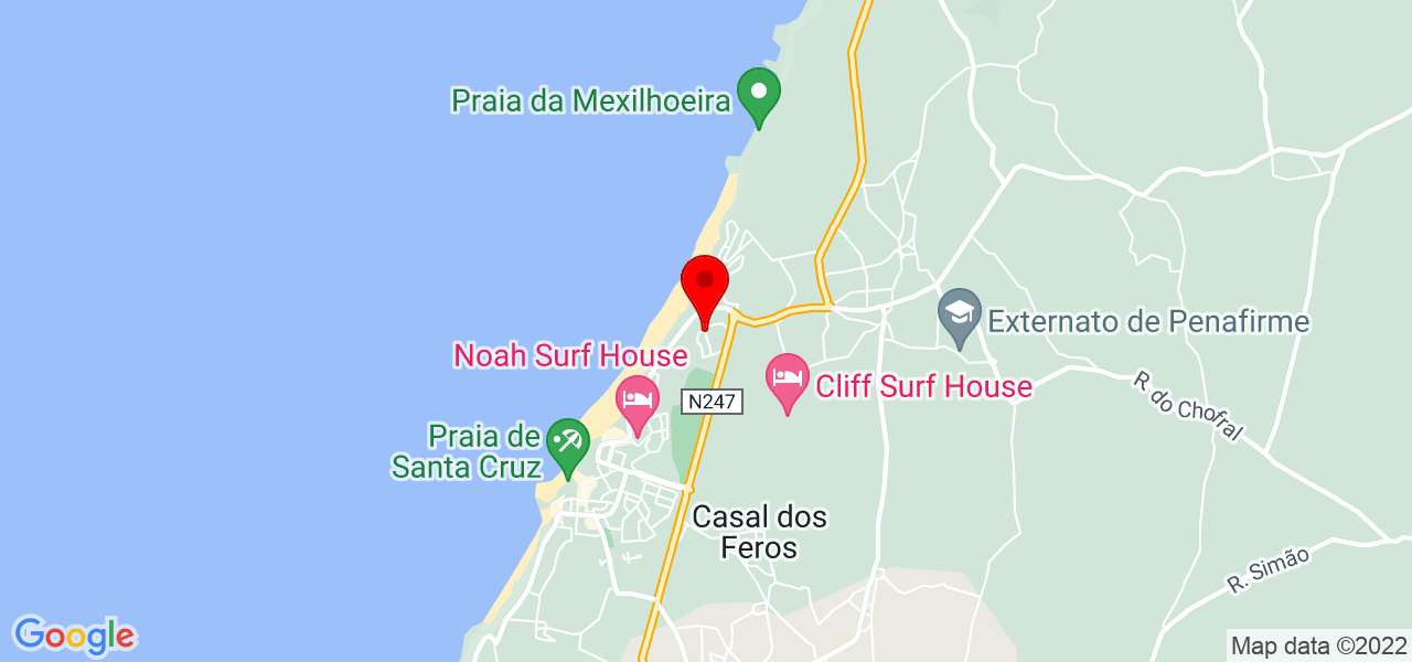 Jeannette - Lisboa - Torres Vedras - Mapa