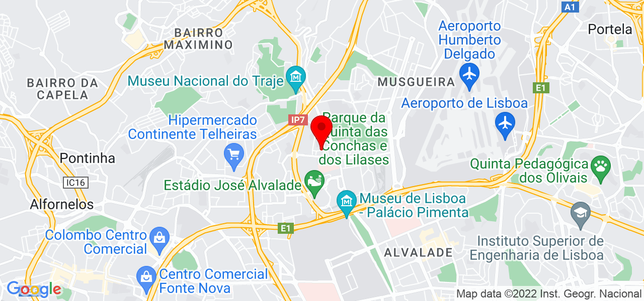 Mariachi Sol de Lisboa - Lisboa - Lisboa - Mapa