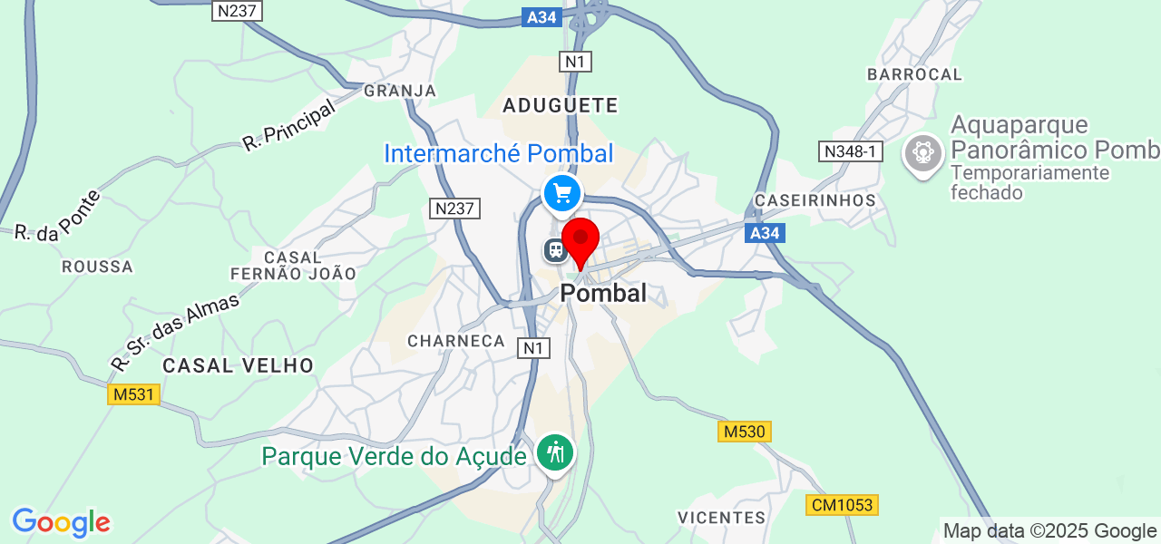 Carolina Pereira - Leiria - Pombal - Map