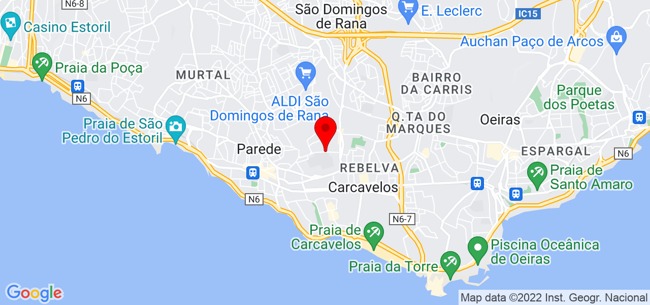 Marcelo Moletta - Lisboa - Cascais - Mapa
