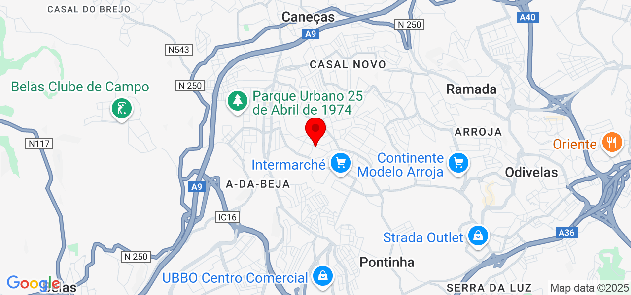 Hugo Domingos - Lisboa - Odivelas - Karte