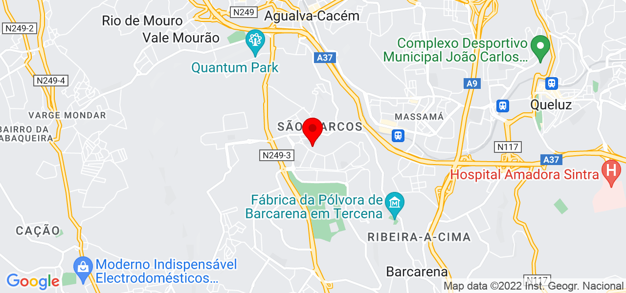 Vanderluce Sampaio - Lisboa - Sintra - Mapa