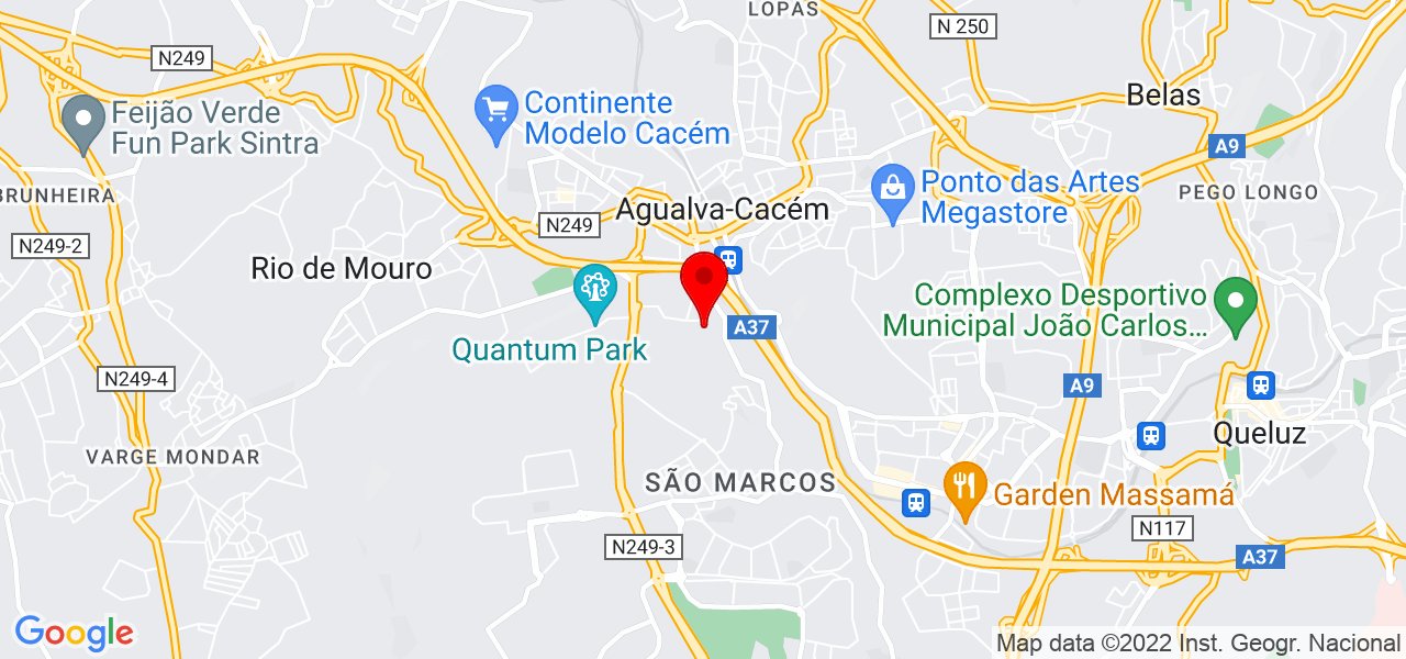 Manuel silva - Lisboa - Sintra - Mapa