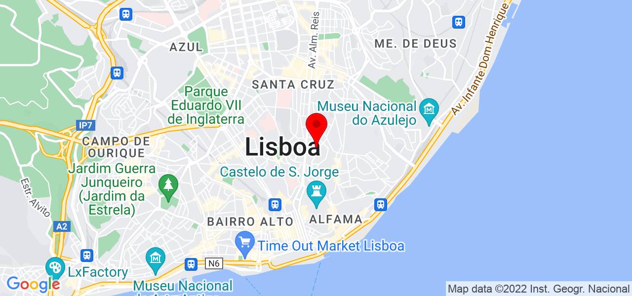 Rebeca Belo - Lisboa - Lisboa - Mapa