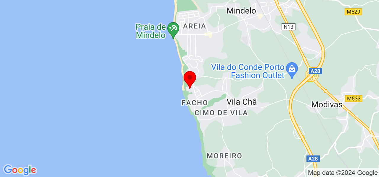 Sara Jesus - Porto - Vila do Conde - Mapa