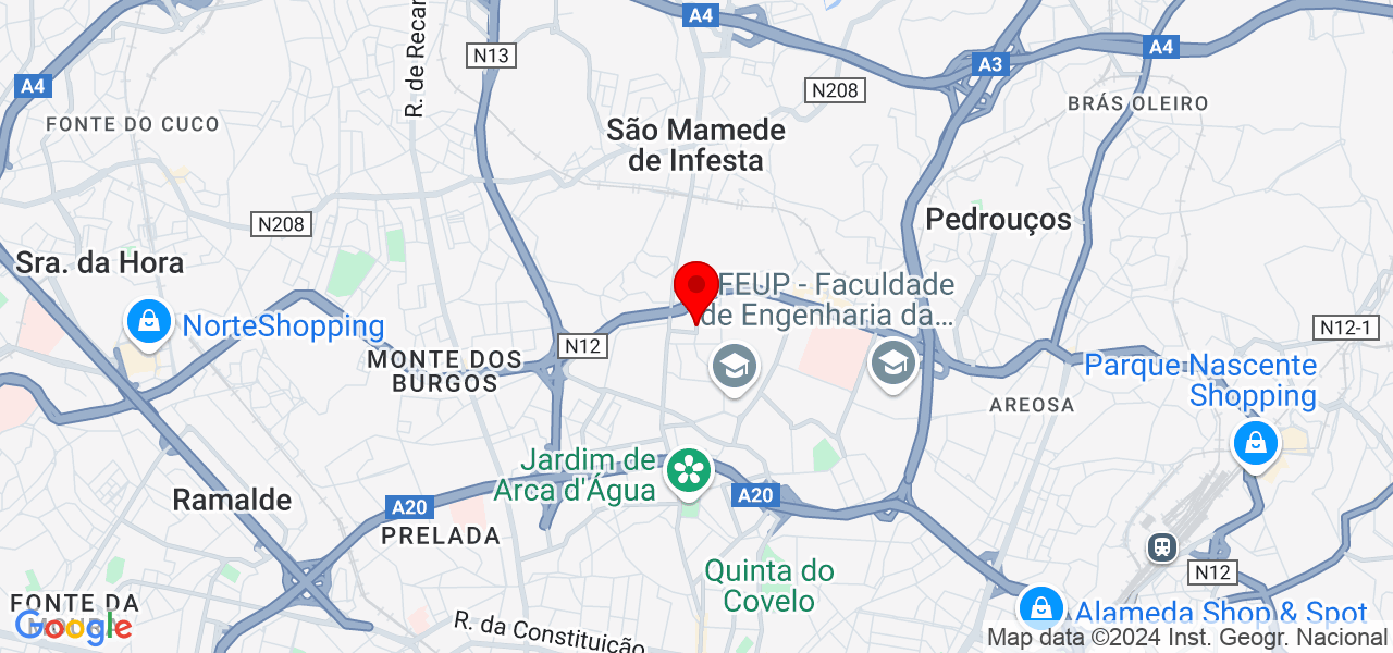 Ana Lucia Pereira - Porto - Porto - Mapa