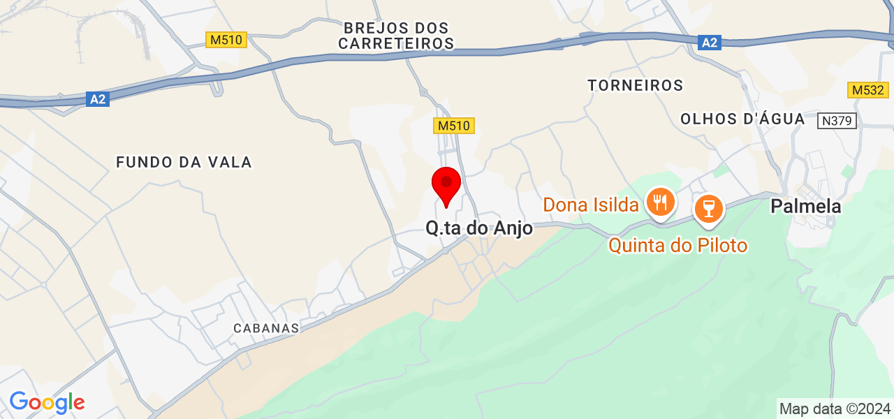 Sofia Santos - Setúbal - Palmela - Mapa