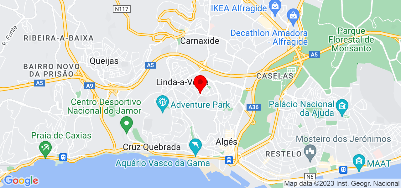 BECA PhotoBooth - Lisboa - Oeiras - Mapa