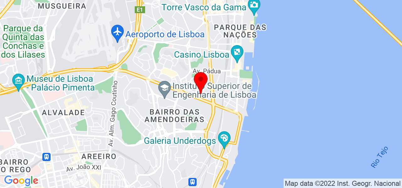 Ana Arcanjo - Lisboa - Lisboa - Mapa