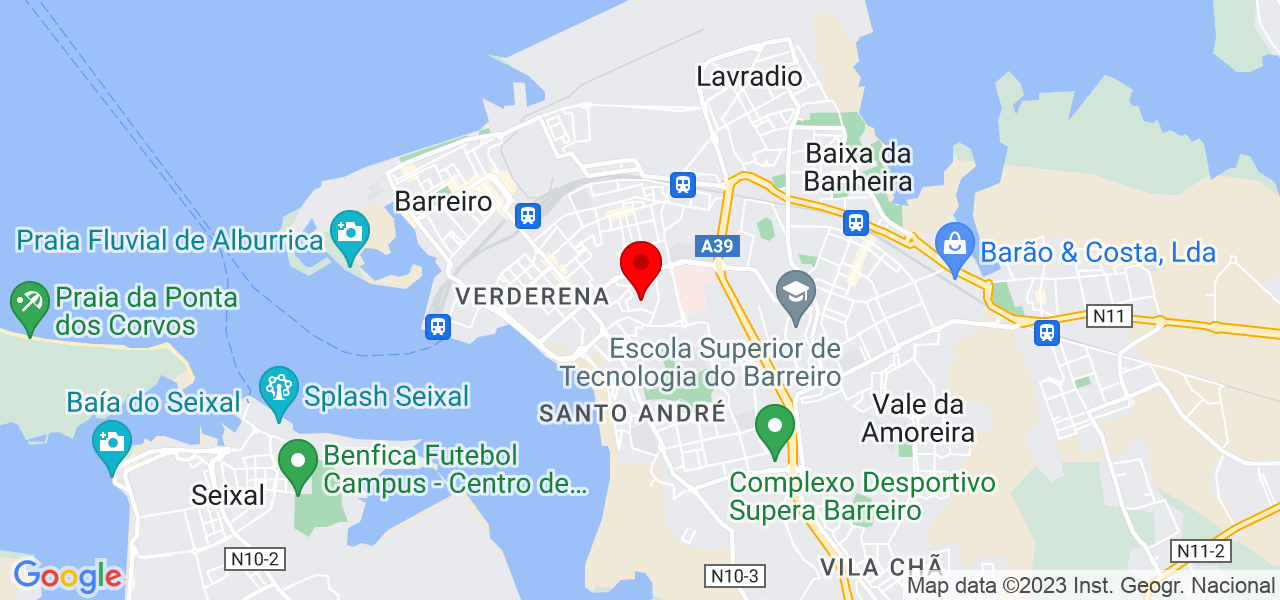 Mr. Wilson - Setúbal - Barreiro - Map