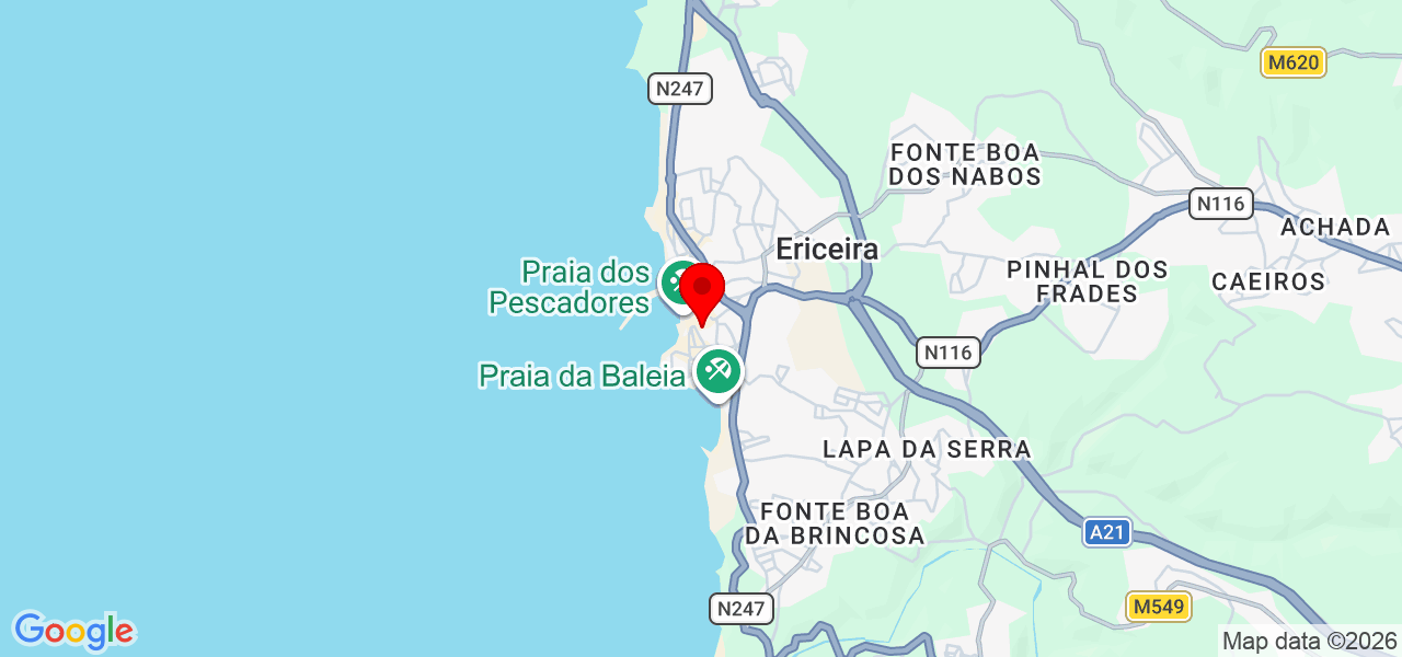 André Borges Massoterapeuta - Lisboa - Mafra - Mapa